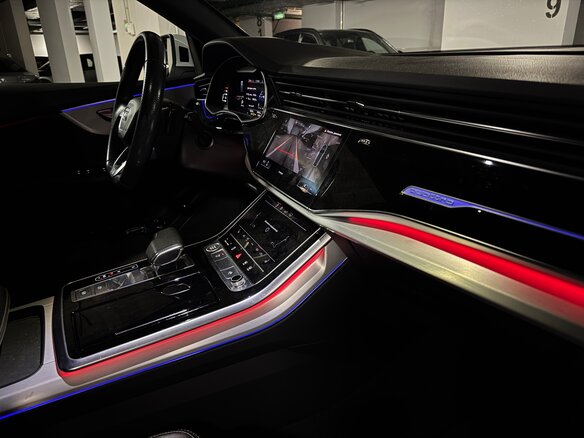 2020 Audi Q8 50 TDI I (4M), белый, 6250000 рублей - вид 21