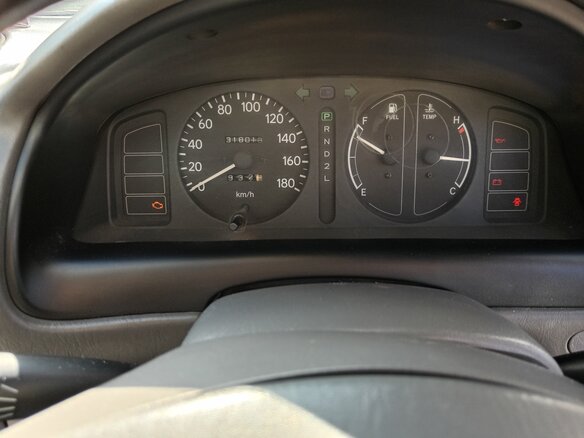 1998 Toyota Sprinter VIII (E110), серый - вид 7