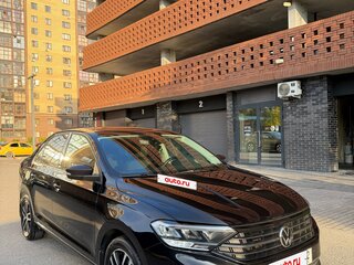 2022 Volkswagen Polo VI, чёрный, 1750000 рублей, вид 1