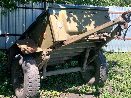 1989 УАЗ 8109, зелёный, 40000 рублей, вид 4