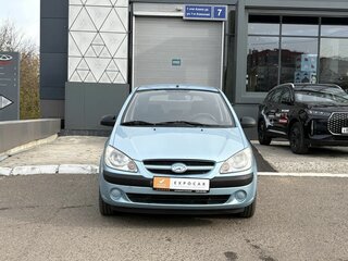 2007 Hyundai Getz I Рестайлинг, голубой, 345000 рублей, вид 4