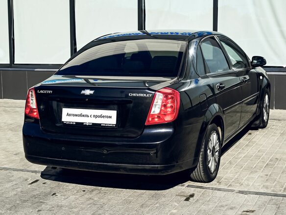2008 Chevrolet Lacetti I, чёрный, 470000 рублей - вид 4