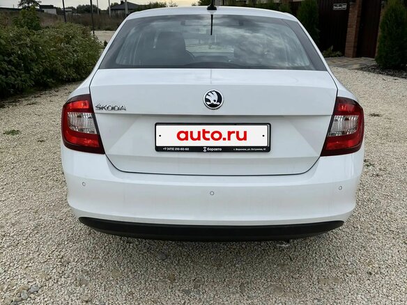2019 Skoda Rapid I Рестайлинг, белый, 1295000 рублей - вид 9