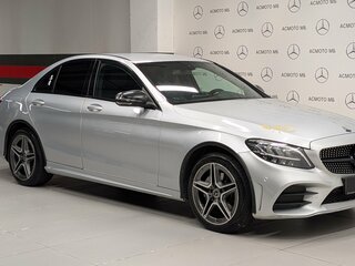 2018 Mercedes-Benz C-Класс 200 IV (W205) Рестайлинг, серебристый, 3400000 рублей, вид 4