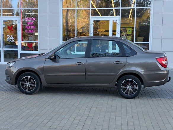 2018 Lada (ВАЗ) Granta I Рестайлинг, коричневый, 495000 рублей - вид 4