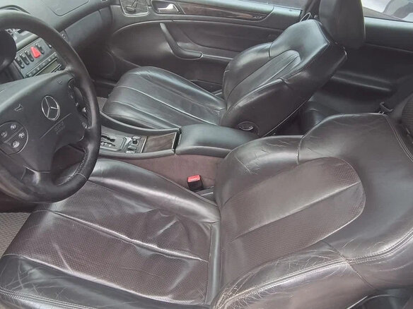 2000 Mercedes-Benz CLK-Класс 230 I (W208) Рестайлинг, белый, 400000 рублей - вид 5