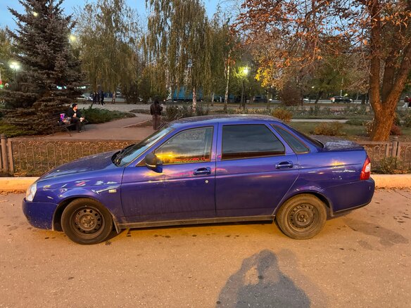 2010 Lada (ВАЗ) Priora I, синий, 285000 рублей - вид 3
