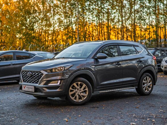2018 Hyundai Tucson III, серый