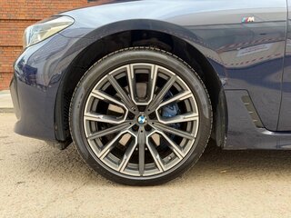 2020 BMW 6 серии Gran Turismo 640i xDrive IV (G32) Рестайлинг, синий, 5495000 рублей, вид 2