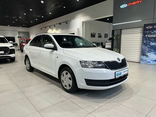 2014 Skoda Rapid I, белый, 878900 рублей, вид 3
