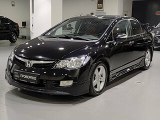 2008 Honda Civic VIII, чёрный, 670000 рублей, вид 1