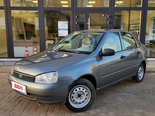 2008 Lada (ВАЗ) Kalina I, серый, 370000 рублей, вид 1