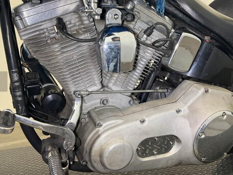 1999 Harley-Davidson Softail Custom, синий, 640000 рублей, вид 3