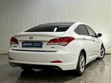 2013 Hyundai i40 I, белый, 840000 рублей, вид 4