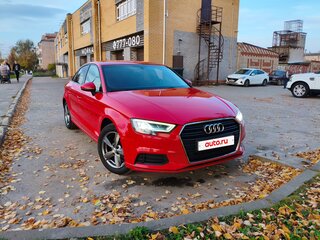 2016 Audi A3 III (8V) Рестайлинг, красный, 1900000 рублей, вид 2