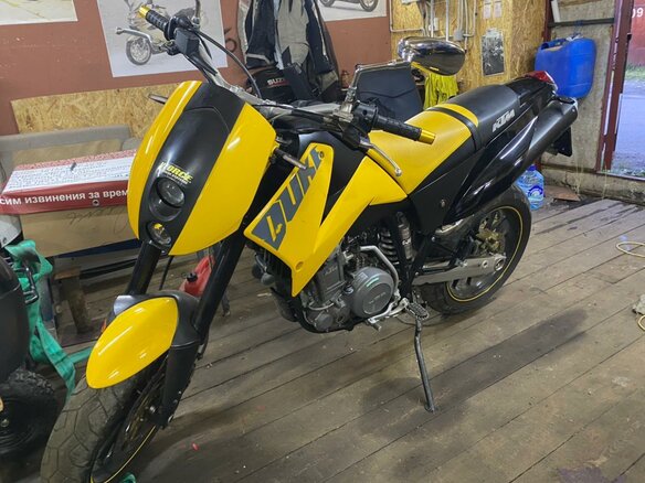 2003 KTM 640 Duke, жёлтый, 349999 рублей - вид 18