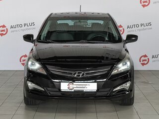2015 Hyundai Solaris I Рестайлинг, чёрный, 965000 рублей, вид 3