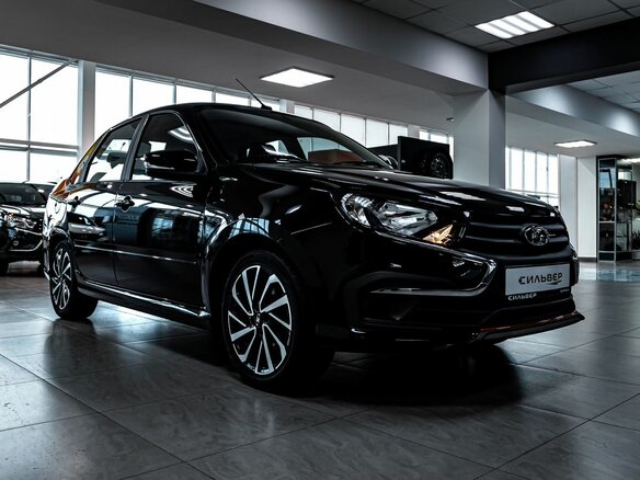 2026 Lada (ВАЗ) Granta Sport I Рестайлинг, чёрный, 1637000 рублей - вид 6