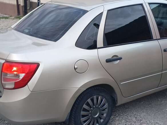 2012 Lada (ВАЗ) Granta I, бежевый, 250000 рублей - вид 5