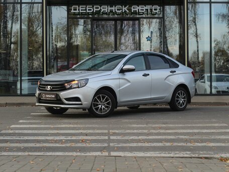 2021 Lada (ВАЗ) Vesta I, серебристый, 1030000 рублей, вид 1