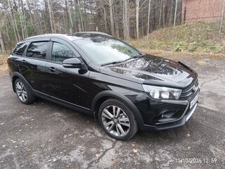2021 Lada (ВАЗ) Vesta SW Cross I, чёрный, 1499000 рублей, вид 3