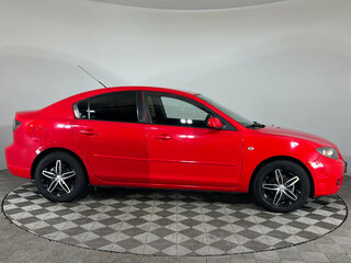 2007 Mazda 3 I (BK) Рестайлинг, красный, 597000 рублей, вид 4
