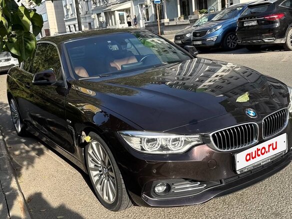 2014 BMW 4 серии 428i F32/F33/F36, коричневый, 3700000 рублей - вид 1