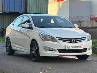 2016 Hyundai Solaris I Рестайлинг, белый, 1090000 рублей, вид 3
