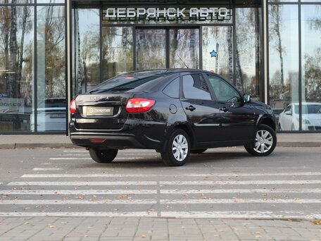 2019 Lada (ВАЗ) Granta I Рестайлинг, чёрный, 690000 рублей, вид 3