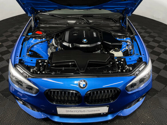 2019 BMW 1 серии 118i II (F20/F21) Рестайлинг 2, синий, 2397000 рублей - вид 9