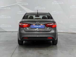 2013 Kia Rio III, серый, 600000 рублей, вид 4
