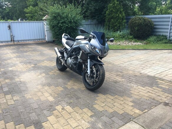 2006 Suzuki SV 1000, серебристый, 350000 рублей