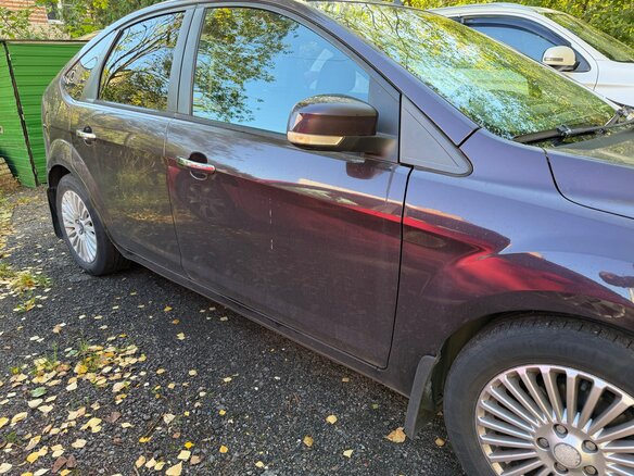 2010 Ford Focus II Рестайлинг, фиолетовый, 665000 рублей - вид 8