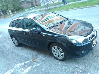 2008 Opel Astra H Рестайлинг, чёрный, 600000 рублей, вид 2