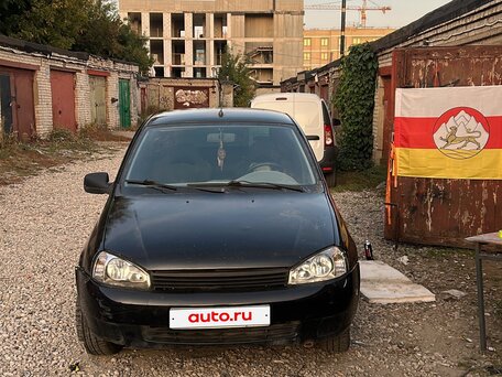 2010 Lada (ВАЗ) Kalina I, чёрный, 245000 рублей, вид 1