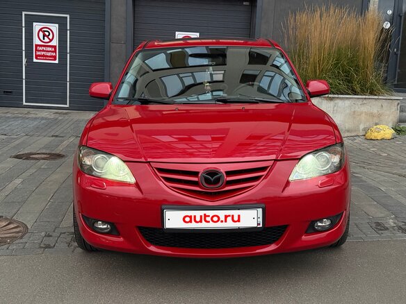 2006 Mazda 3 I (BK), красный, 670000 рублей - вид 2