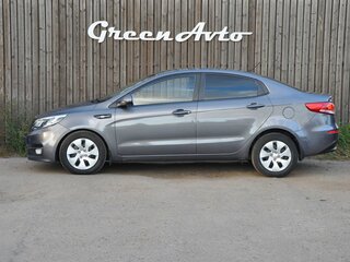 2015 Kia Rio III Рестайлинг, серый, 970000 рублей, вид 2
