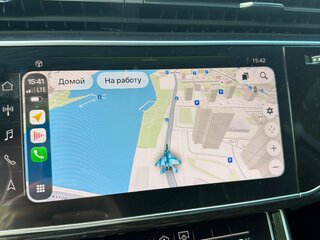 2020 Audi Q7 45 TFSI II (4M) Рестайлинг, синий, 4450000 рублей, вид 2