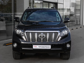2017 Toyota Land Cruiser Prado 150 Series Рестайлинг 1, чёрный, 4699000 рублей, вид 2