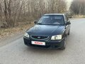2008 Hyundai Accent ТагАЗ II, чёрный, 360000 рублей - вид 3
