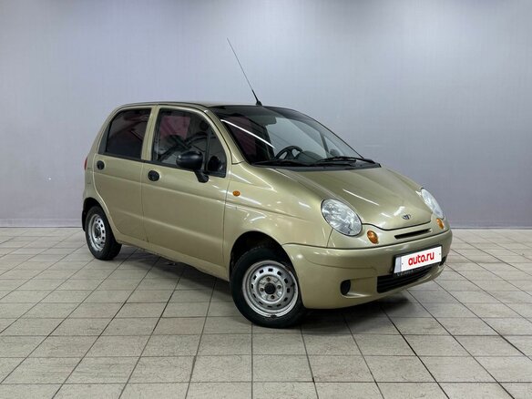 2009 Daewoo Matiz II, бежевый, 150000 рублей - вид 2