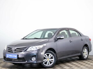 2010 Toyota Corolla X (E140, E150) Рестайлинг, серый, 999000 рублей, вид 3