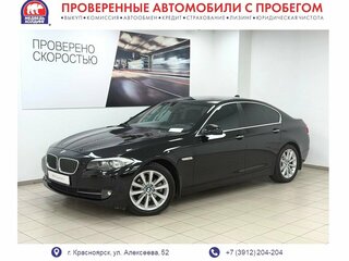 2011 BMW 5 серии 523i VI (F10/F11/F07), чёрный, 2495000 рублей, вид 1