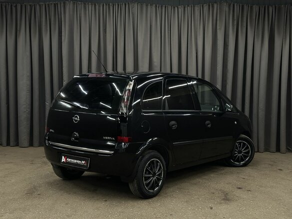 2008 Opel Meriva A Рестайлинг, чёрный, 399999 рублей - вид 3