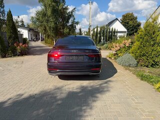 2024 Audi A8 Long 55 TFSI IV (D5) Рестайлинг, синий, 6500000 рублей, вид 4