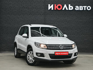 2012 Volkswagen Tiguan I Рестайлинг, белый, 1195000 рублей, вид 3