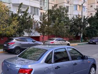 2015 Lada (ВАЗ) Granta I, серебристый, 450000 рублей, вид 4