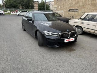 2021 BMW 5 серии 530i xDrive VII (G30/G31/G38) Рестайлинг, чёрный, 4700000 рублей, вид 2