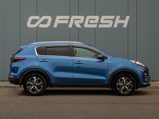 2019 Kia Sportage IV Рестайлинг, синий, 2100000 рублей, вид 5
