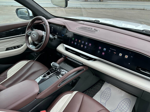 2023 Geely Monjaro (Xingyue L) I, белый, 3290000 рублей - вид 8